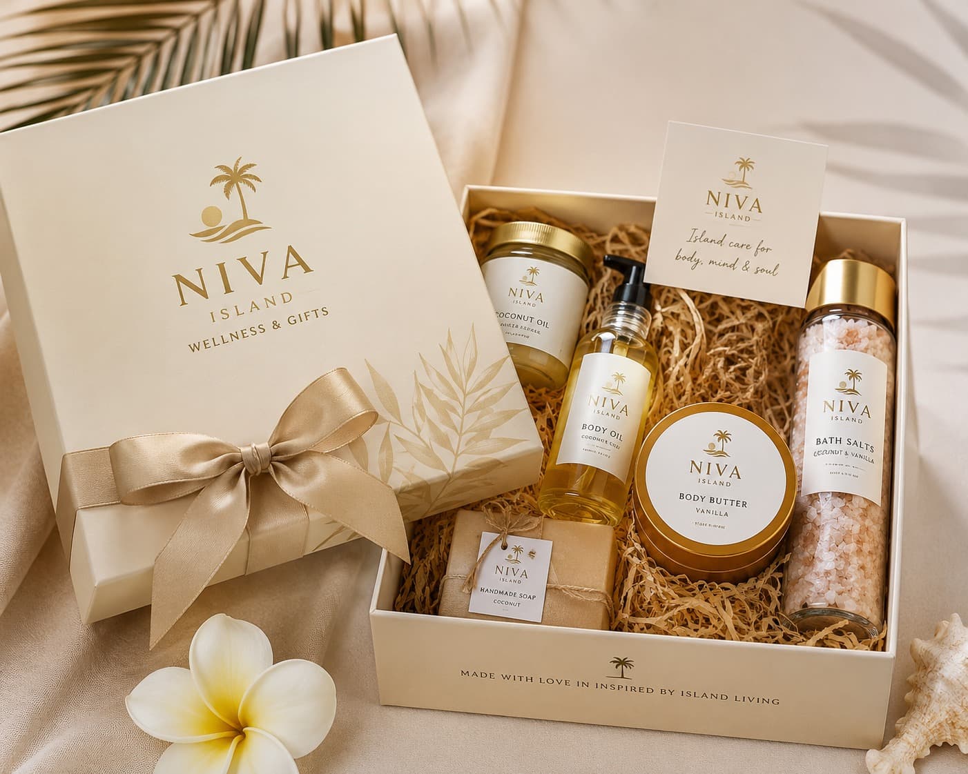Niva Island luxury wellness gift box