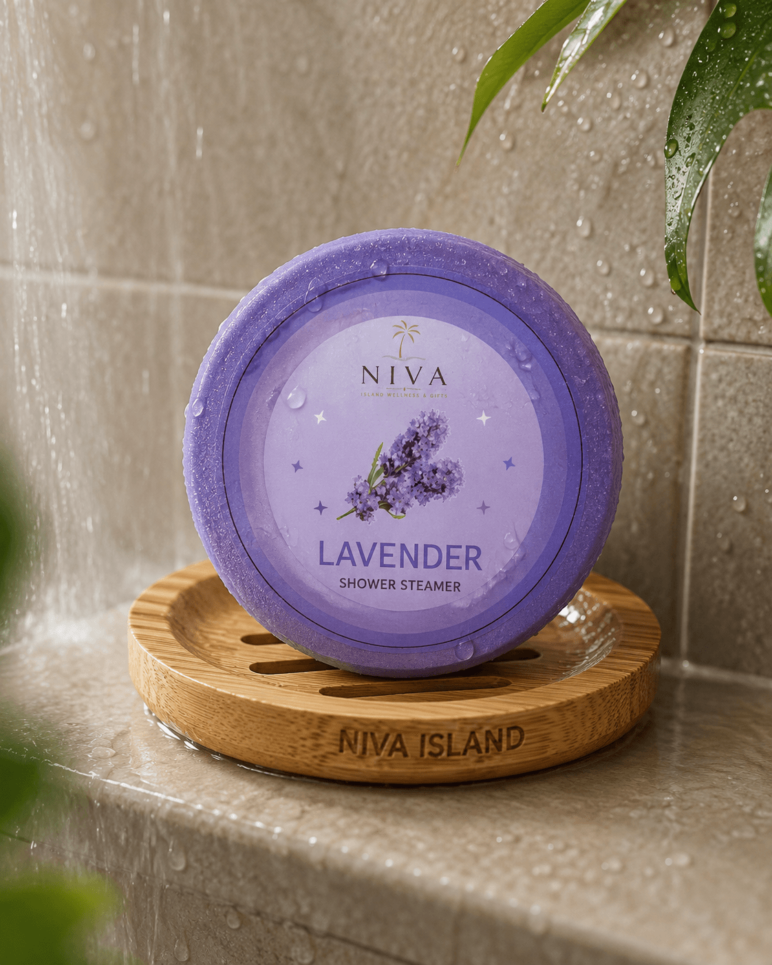 Bamboo Tray for Soap & Shower Steamer
