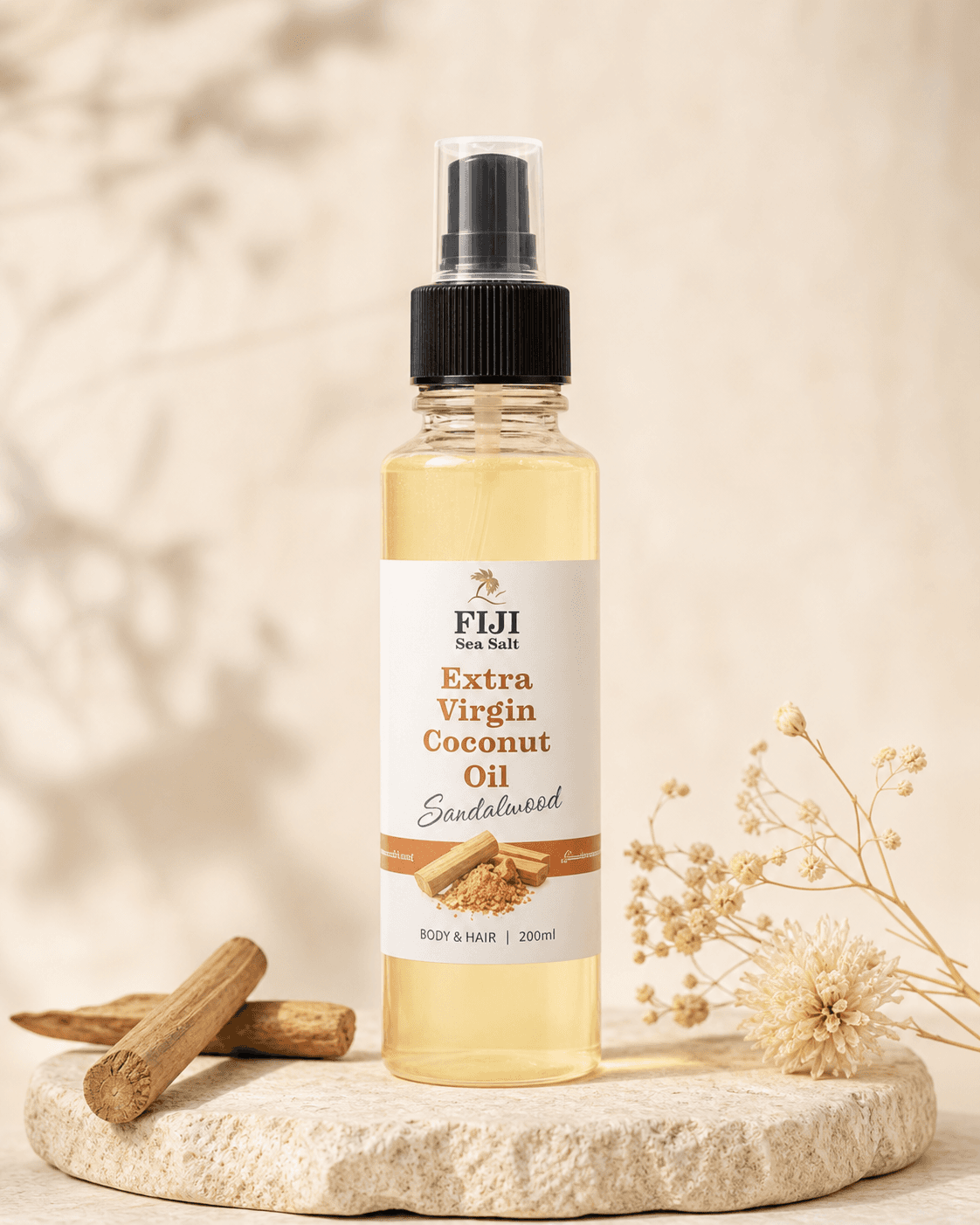 Extra Virgin Coconut Oil with Sandalwood