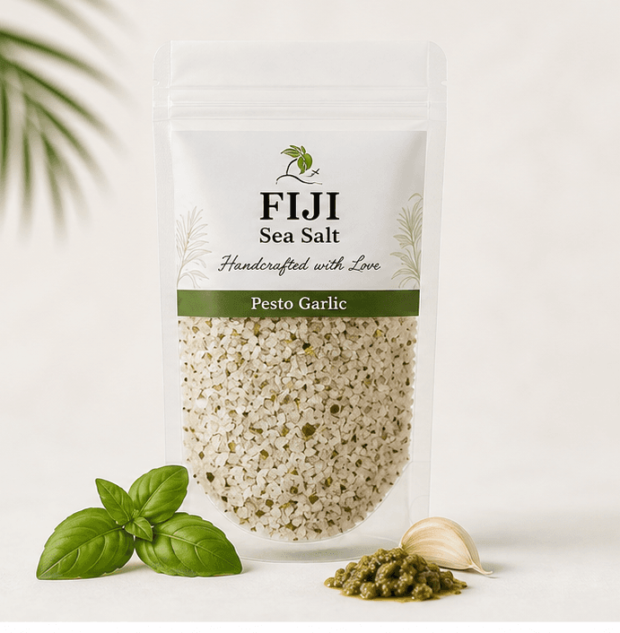 Fiji Sea Salt — Pesto Garlic