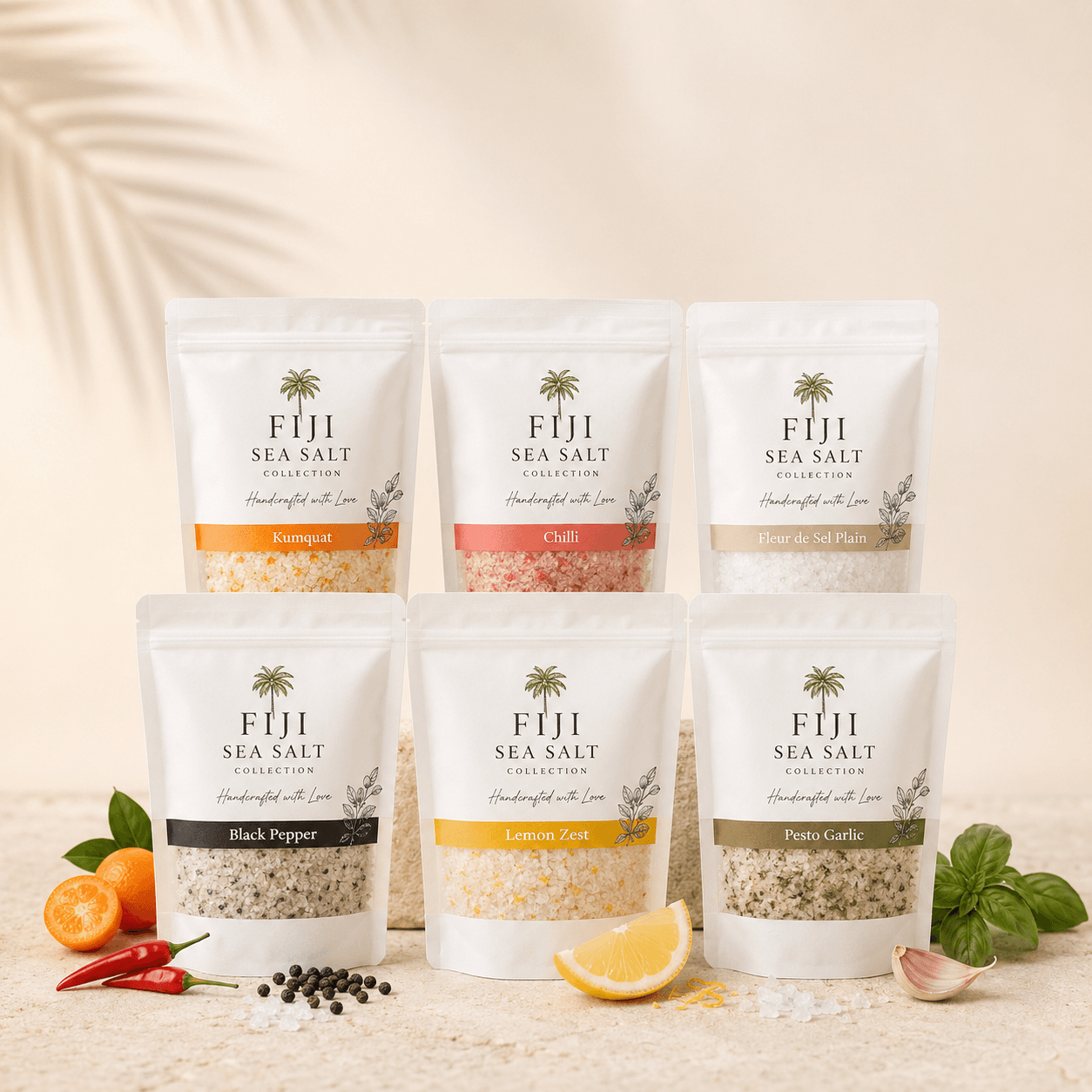 Six Flavour Gourmet Salt Gift Set