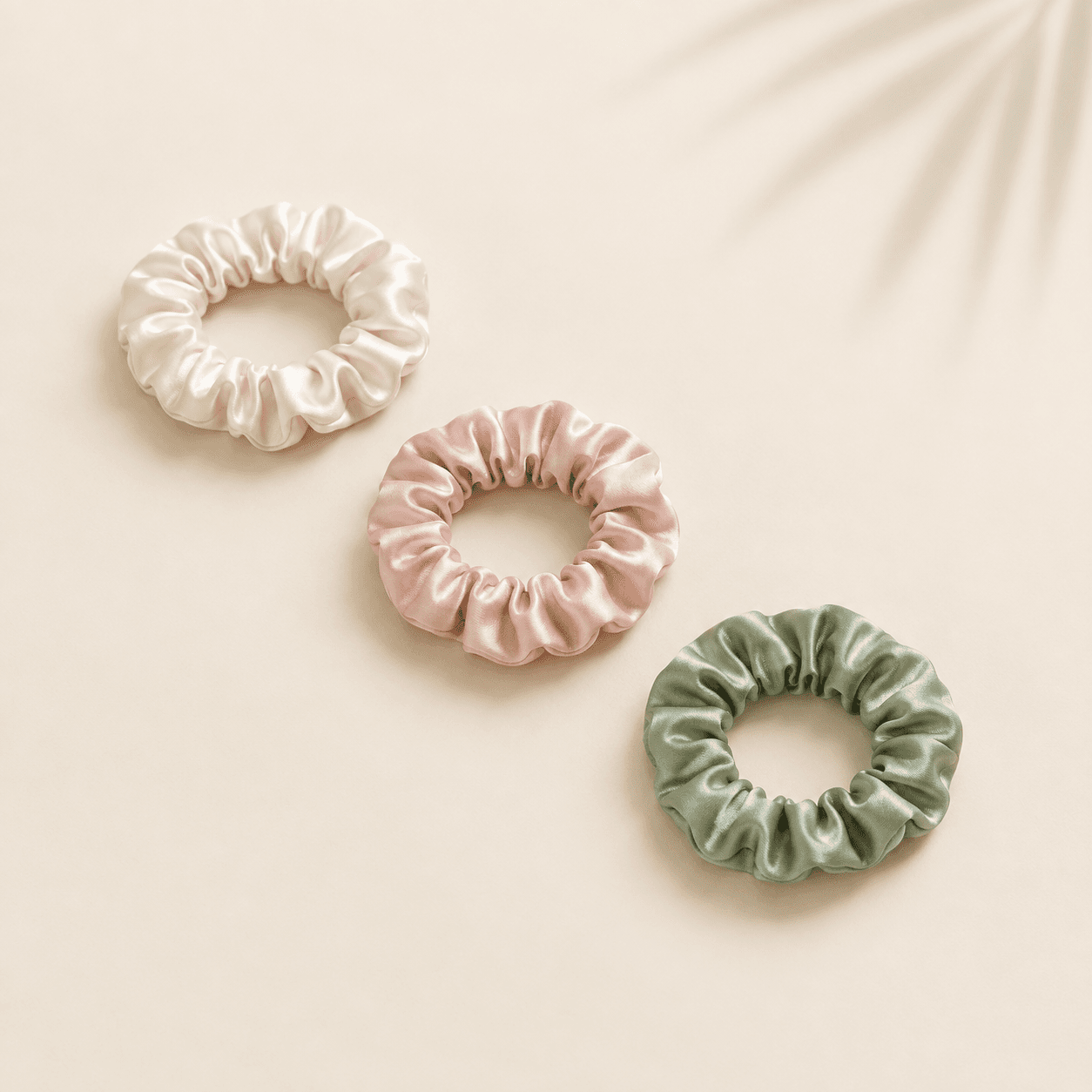 100% Mulberry Silk Slim Scrunchie – 2 cm